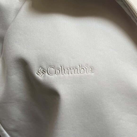 Columbia Herald Square Womens XL White Full-Zip Jacket Lightweight Fleece - Picture 6 of 9